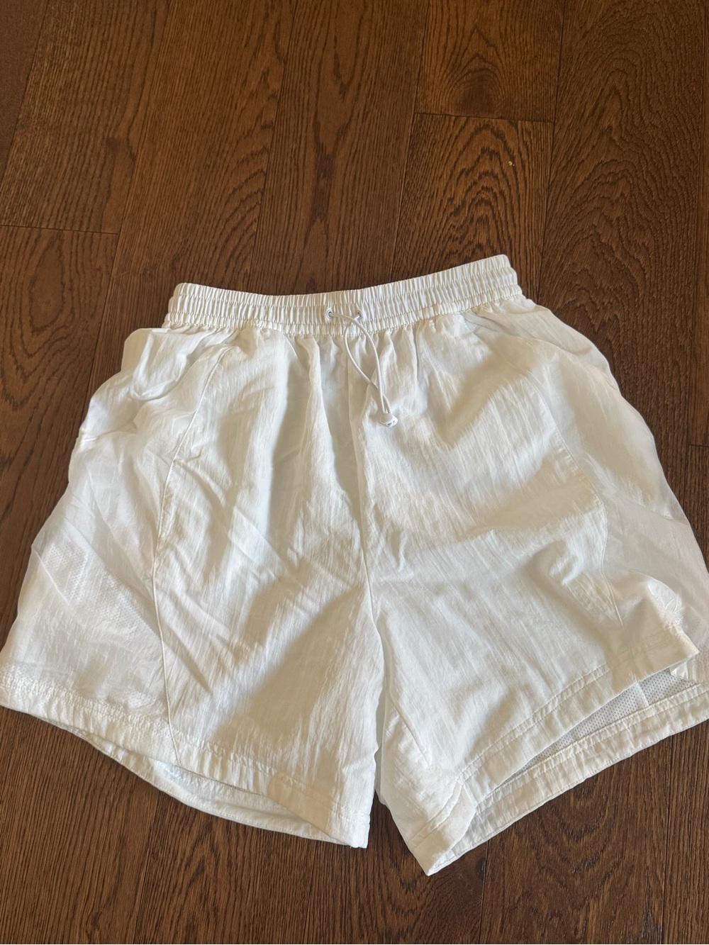 adidas White Athletic Shorts